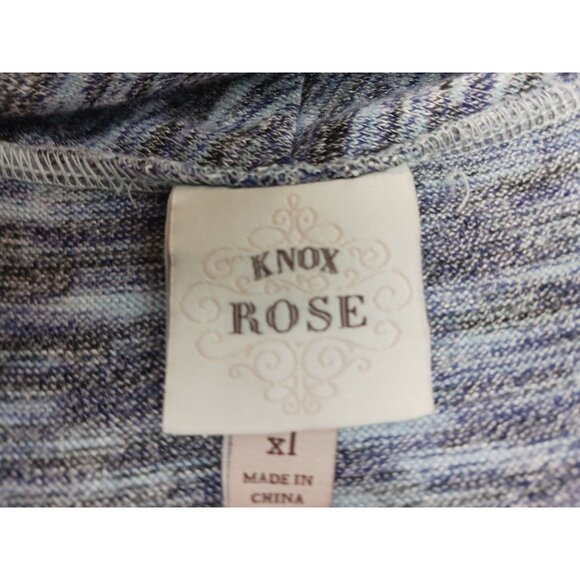 Knox Rose Layering Fall Winter School Work Cowl Neck Heathered Casual XL Tunic - Picture 4 of 10